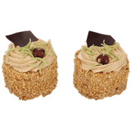 Foto van Hazelnoot cremegebakjes