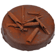 Foto van Chocolade sacher taartje 18 cm