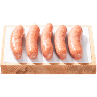 Vleeschmeesters Actie varkensbraadworst 5 st. Foto van Vleeschmeesters Actie varkensbraadworst 5 st.