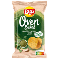 Foto van Lay's Oven chips mediterranean herbs