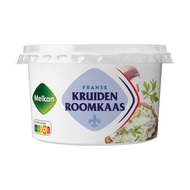 Melkan Roomkaas kruiden Foto van Melkan Roomkaas kruiden