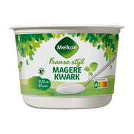 Melkan Franse kwark mager Foto van Melkan Franse kwark mager