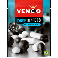 Foto van Venco Droptoppers salmiak-mint