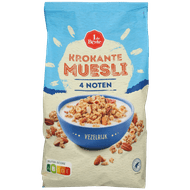 1 de Beste Muesli krokant 4 noten Foto van 1 de Beste Muesli krokant 4 noten