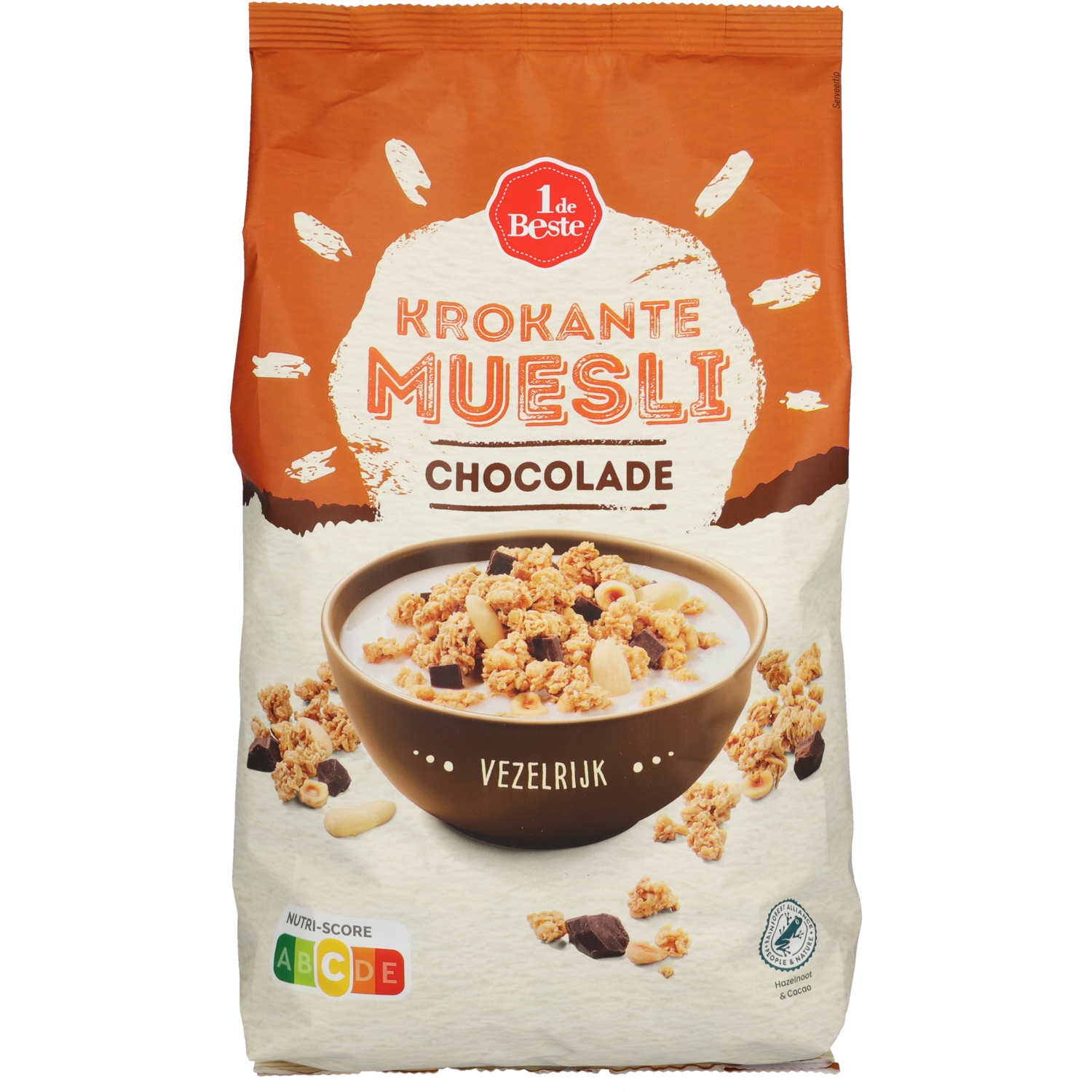 1 de Beste Muesli krokant chocolade