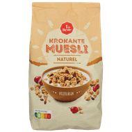 1 de Beste Muesli krokant naturel Foto van 1 de Beste Muesli krokant naturel
