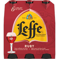 Leffe Ruby belgisch abdijbier 6x300 ml Foto van Leffe Ruby belgisch abdijbier 6x300 ml