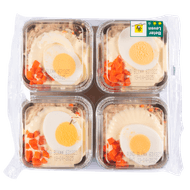 Rundvleesslaatje 4*140 gram Foto van Rundvleesslaatje 4*140 gram