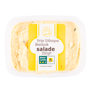 Menken Salade vrije uitloopei Foto van Menken Salade vrije uitloopei