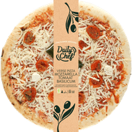 Foto van Daily Chef Pizza mozzarella basilicum