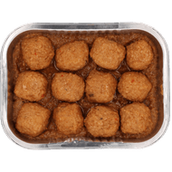 Grillmasters Kip gehaktballetjes in satesaus Foto van Grillmasters Kip gehaktballetjes in satesaus