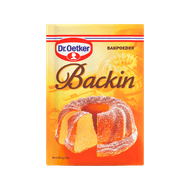 Dr. Oetker Bakpoeder backin Foto van Dr. Oetker Bakpoeder backin