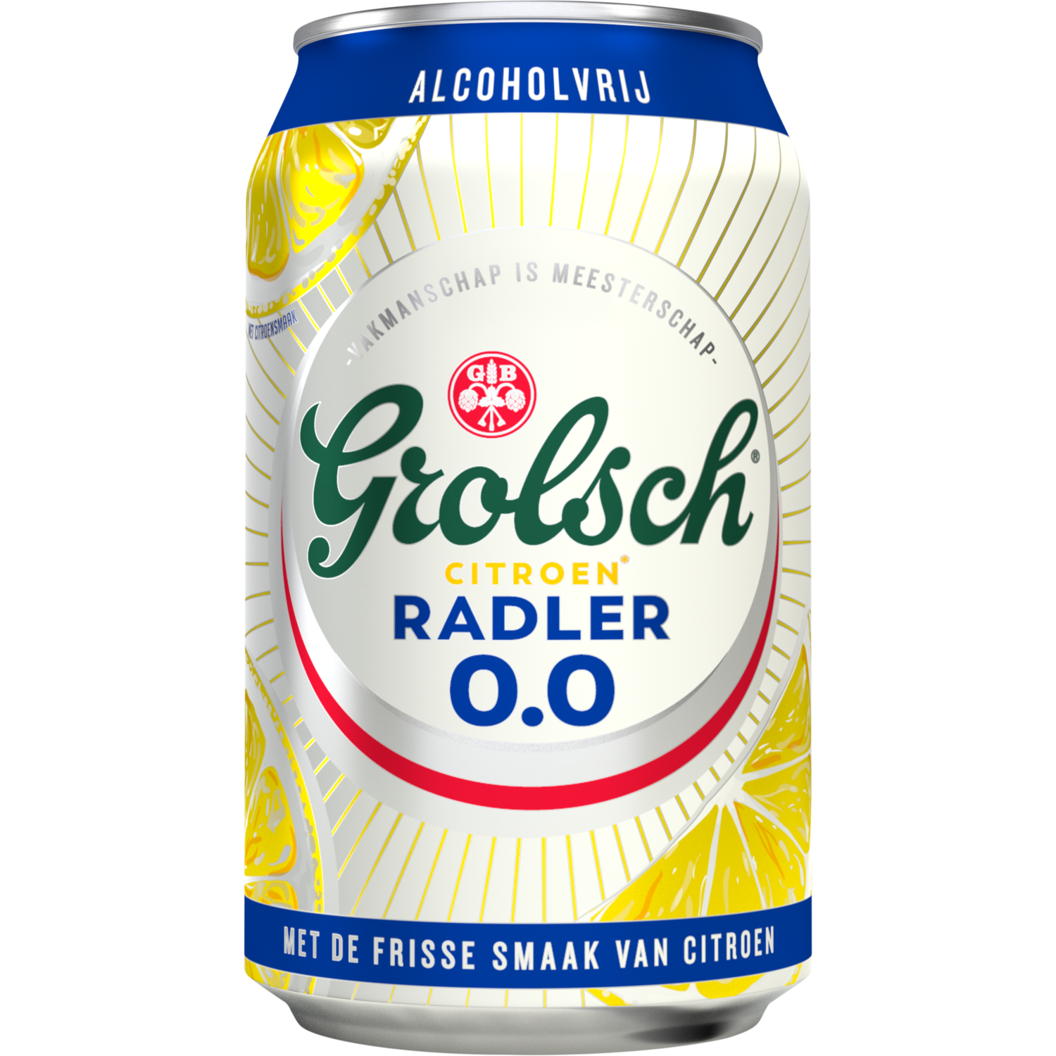 Grolsch Radler alcoholvrij citroen