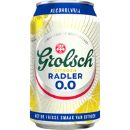 Foto van Grolsch Radler alcoholvrij citroen