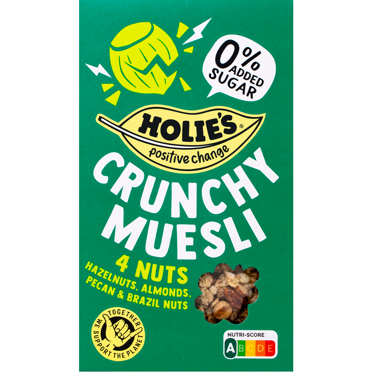 Holie's Crunchy muesli 4 nuts