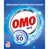 Omo Poeder wasmiddel wit 14 wasbeurten Foto van Omo Poeder wasmiddel wit 14 wasbeurten