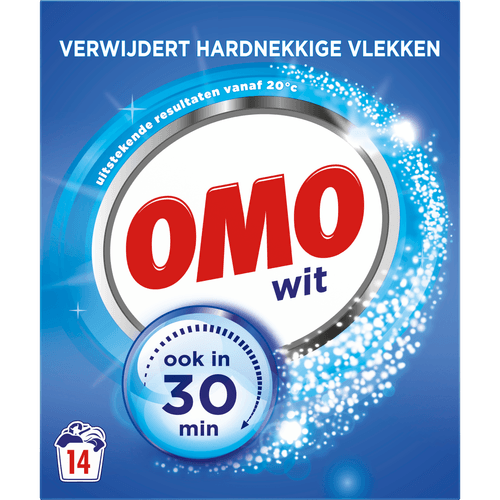 OMO Waspoeder Wit 14 Wasbeurten 798