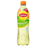 Lipton Ice tea green citrus zero sparkling Foto van Lipton Ice tea green citrus zero sparkling