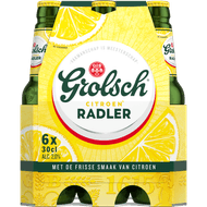 Grolsch Radler citroen 2% Foto van Grolsch Radler citroen 2%