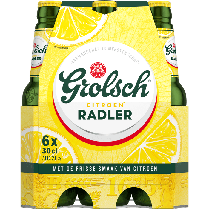 Grolsch Radler citroen 2%