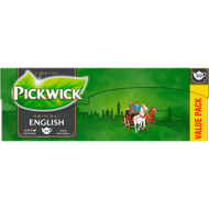 Pickwick English zwarte thee voor pot voordeelpak Foto van Pickwick English zwarte thee voor pot voordeelpak