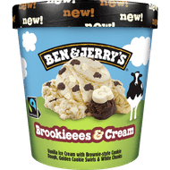 Ben & Jerry's Brookies & cream Foto van Ben & Jerry's Brookies & cream