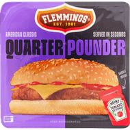 Flemmings Quarter pounder Foto van Flemmings Quarter pounder