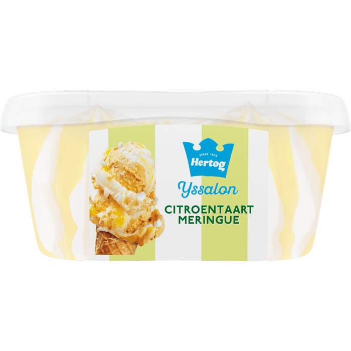 Hertog Citroentaart merengue