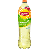 Lipton Ice tea green citrus zero sparkling Foto van Lipton Ice tea green citrus zero sparkling