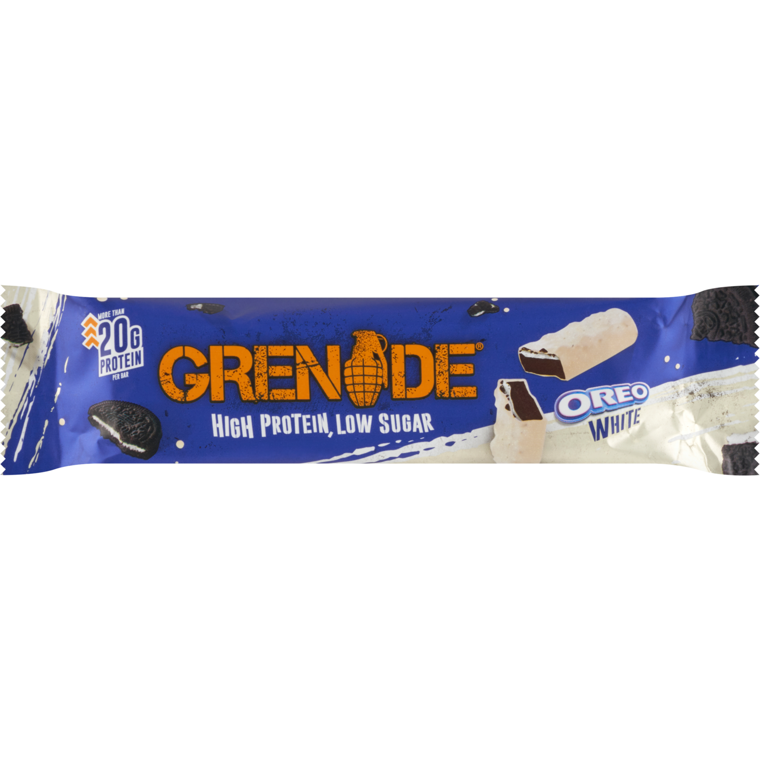 Grenade Protein bar oreo white