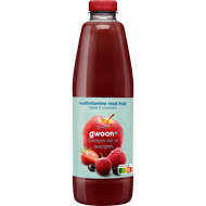 G'woon Multivitamine rood fruit 1,5 liter