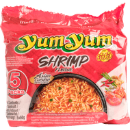 Yum Yum Noodles garnaal 5st. Foto van Yum Yum Noodles garnaal 5st.