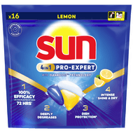 Sun Vaatwastabletten expert lemon Foto van Sun Vaatwastabletten expert lemon