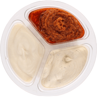 Bits & Bites Trio dip Foto van Bits & Bites Trio dip