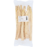 Witte asperges verpakt