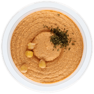 Foto van Bits & Bites Hummus tomaat