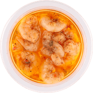 Foto van Bits & Bites Gemarineerde garnaal