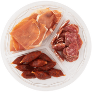 Foto van Bits & Bites Trio tapas schotel vlees