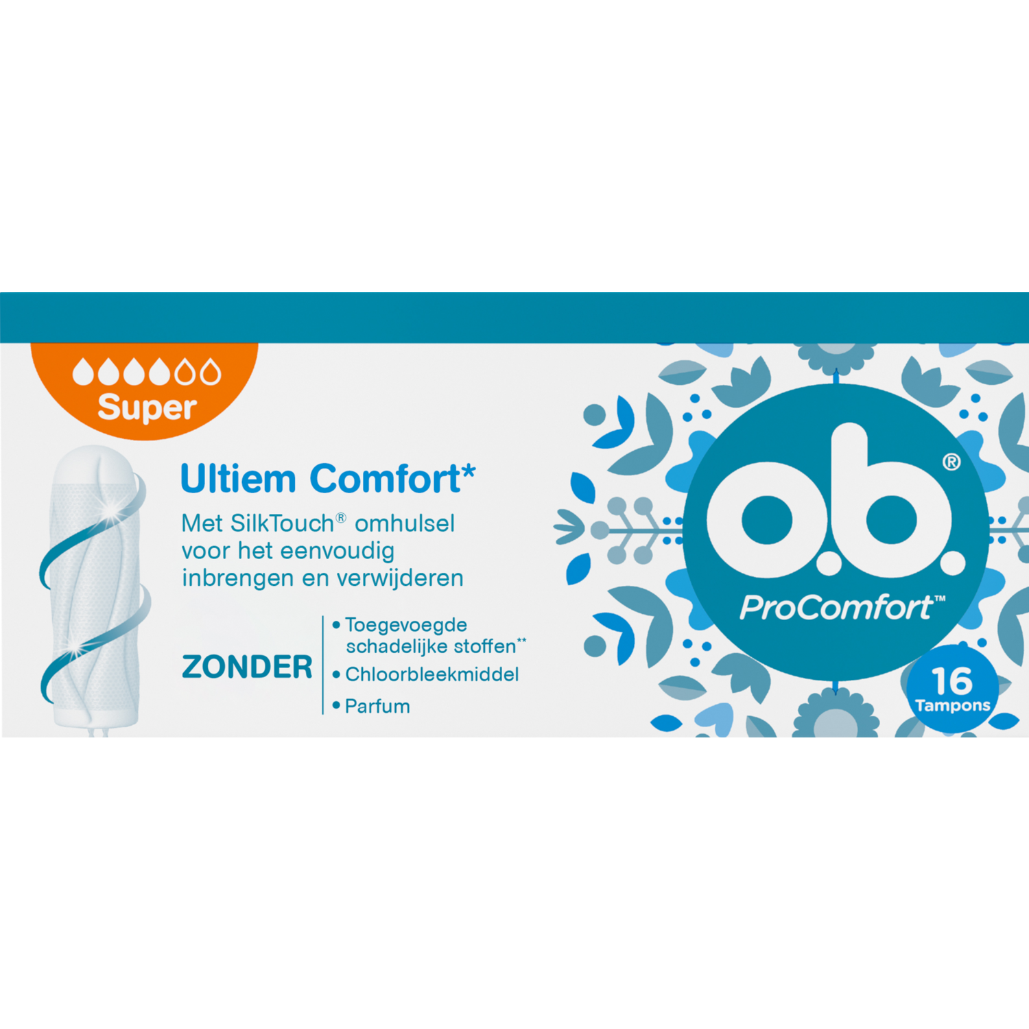 O.B. Tampons pro comfort super