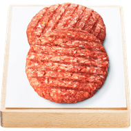 Vleeschmeesters Actie hamburger griekse stijl 2 stuks Foto van Vleeschmeesters Actie hamburger griekse stijl 2 stuks
