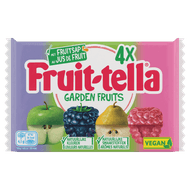 Fruittella Gardenfruits vegan 4 stuks Foto van Fruittella Gardenfruits vegan 4 stuks