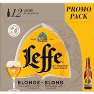 Leffe Blond 12x33 cl Foto van Leffe Blond 12x33 cl