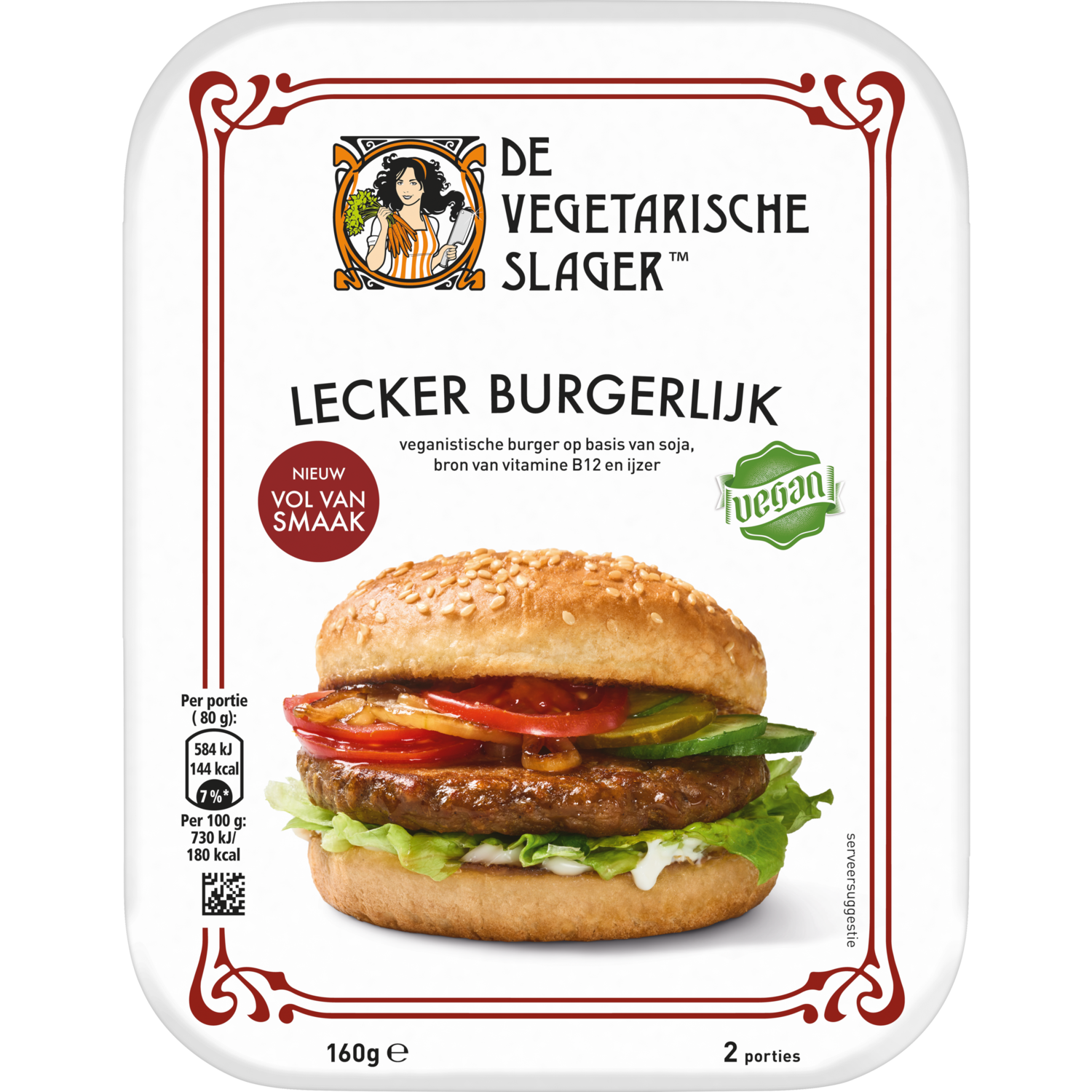 De Vegetarische Slager Lecker burgerlijk