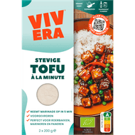 Vivera bio tofu stevig 2st Foto van Vivera bio tofu stevig 2st