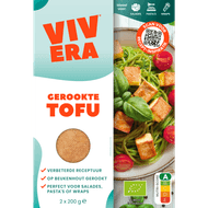 Vivera bio tofu gerookt Foto van Vivera bio tofu gerookt