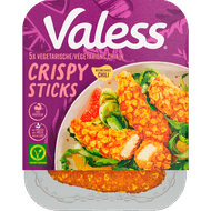 Valess Vegetarische Crispy Sticks Foto van Valess Vegetarische Crispy Sticks