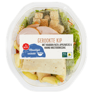 1 de Beste Maaltijdsalade gerookte kip Foto van 1 de Beste Maaltijdsalade gerookte kip