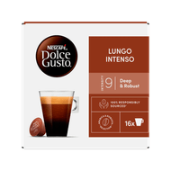 Nescafé Dolce gusto lungo intenso sterkte 9. Foto van Nescafé Dolce gusto lungo intenso sterkte 9.