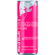 Foto van Red Bull Energy drink white peach
