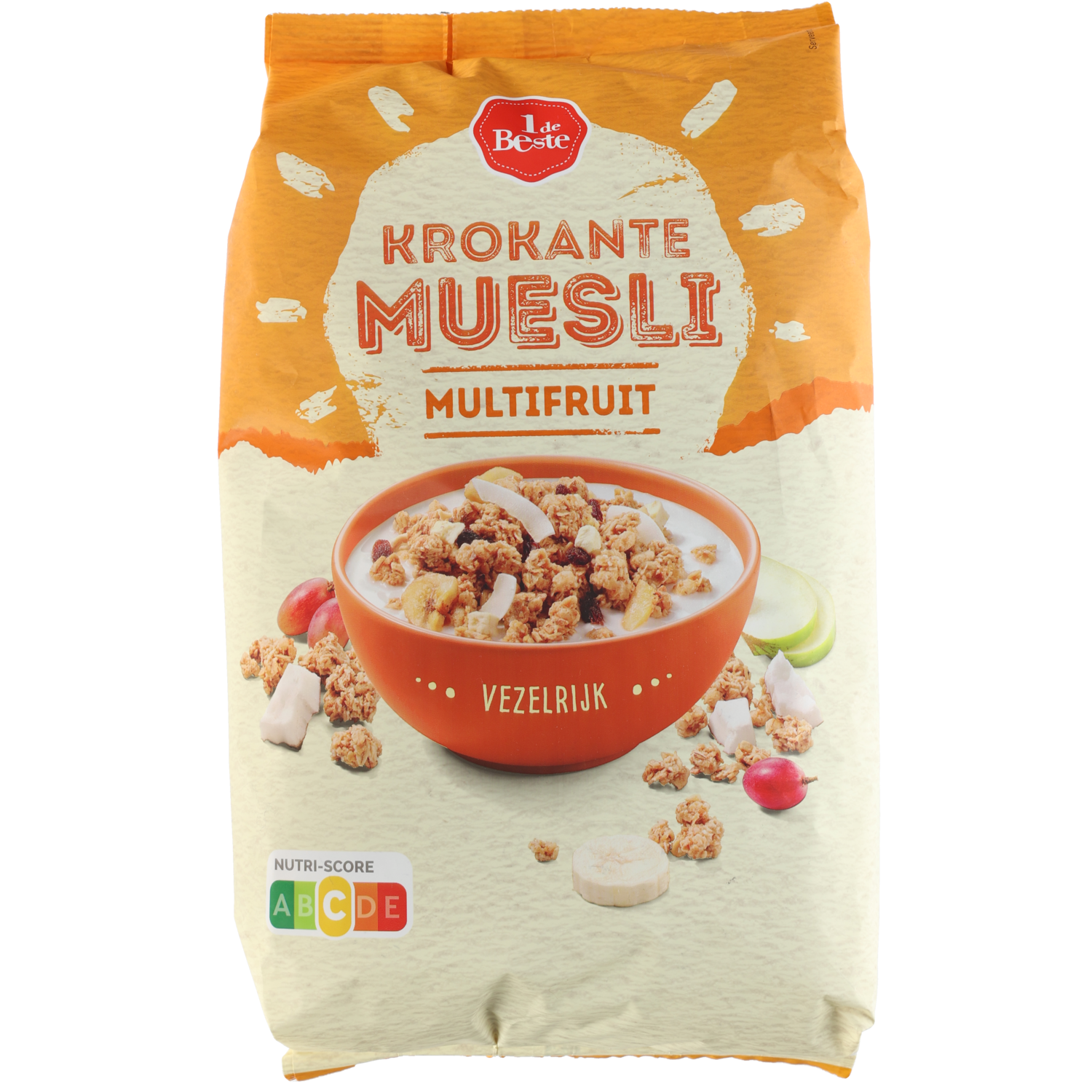 1 de Beste Muesli krokant multifruit
